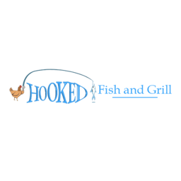 Hooked Fish & Grill logo.